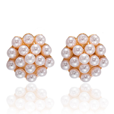 The Cluster Pearl Stud