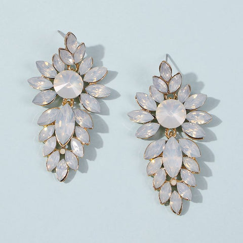 Iridescent Floral Earring