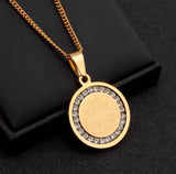 18k Gold Plated Surah Islamic Necklace